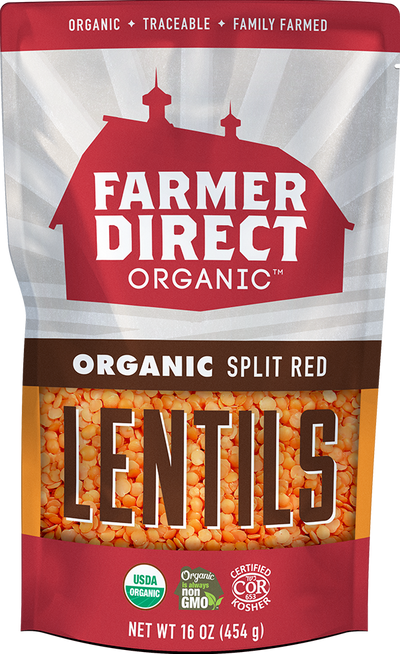 Organic Split Red Lentils